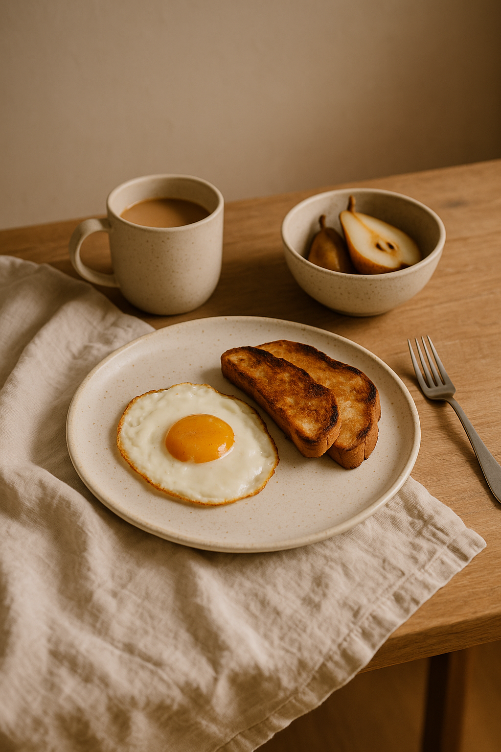 Dinner plate — table setting