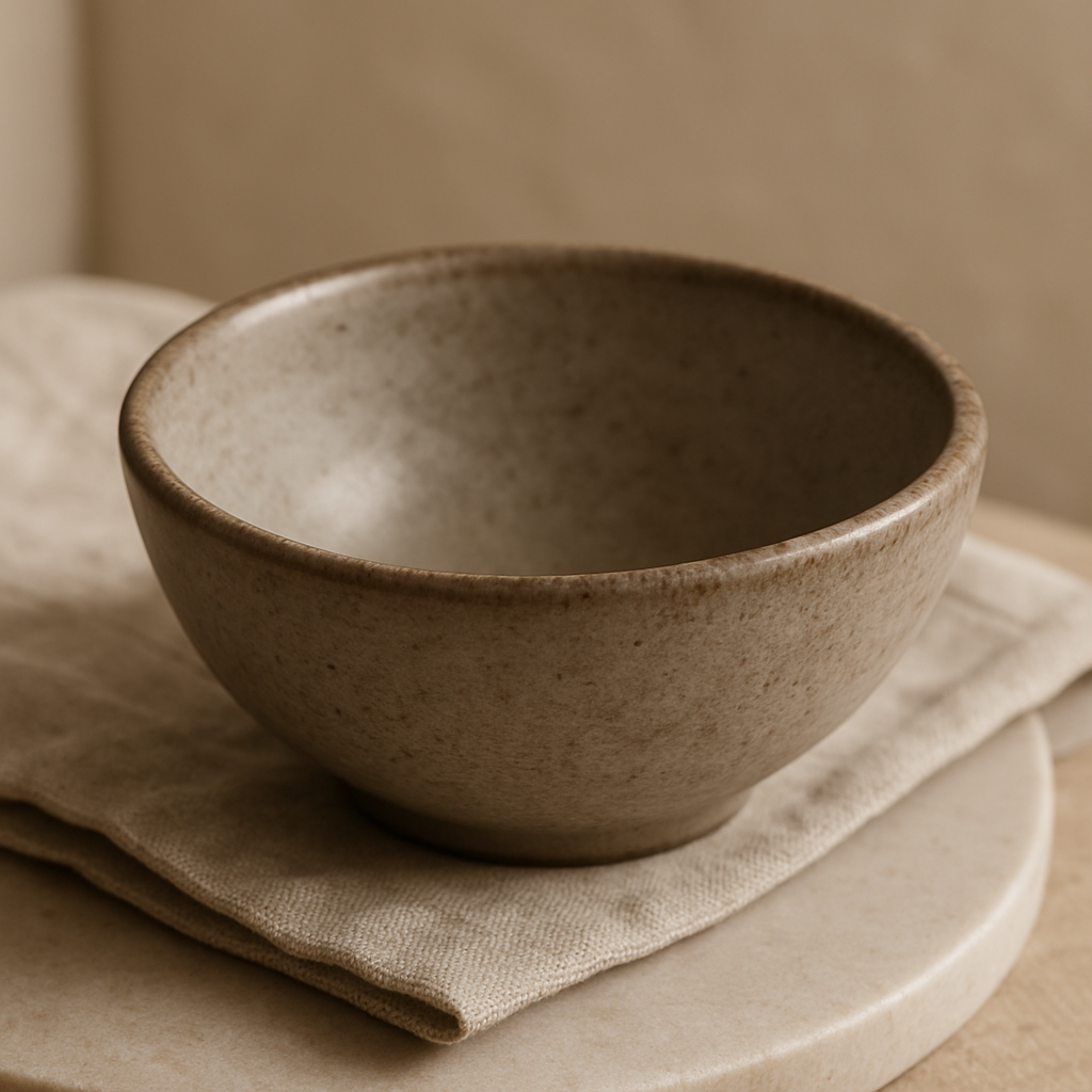 Dipping bowl — glaze detail