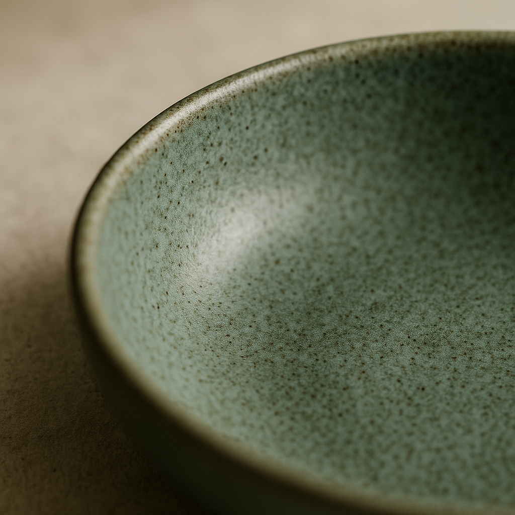 Pasta bowl — glaze detail