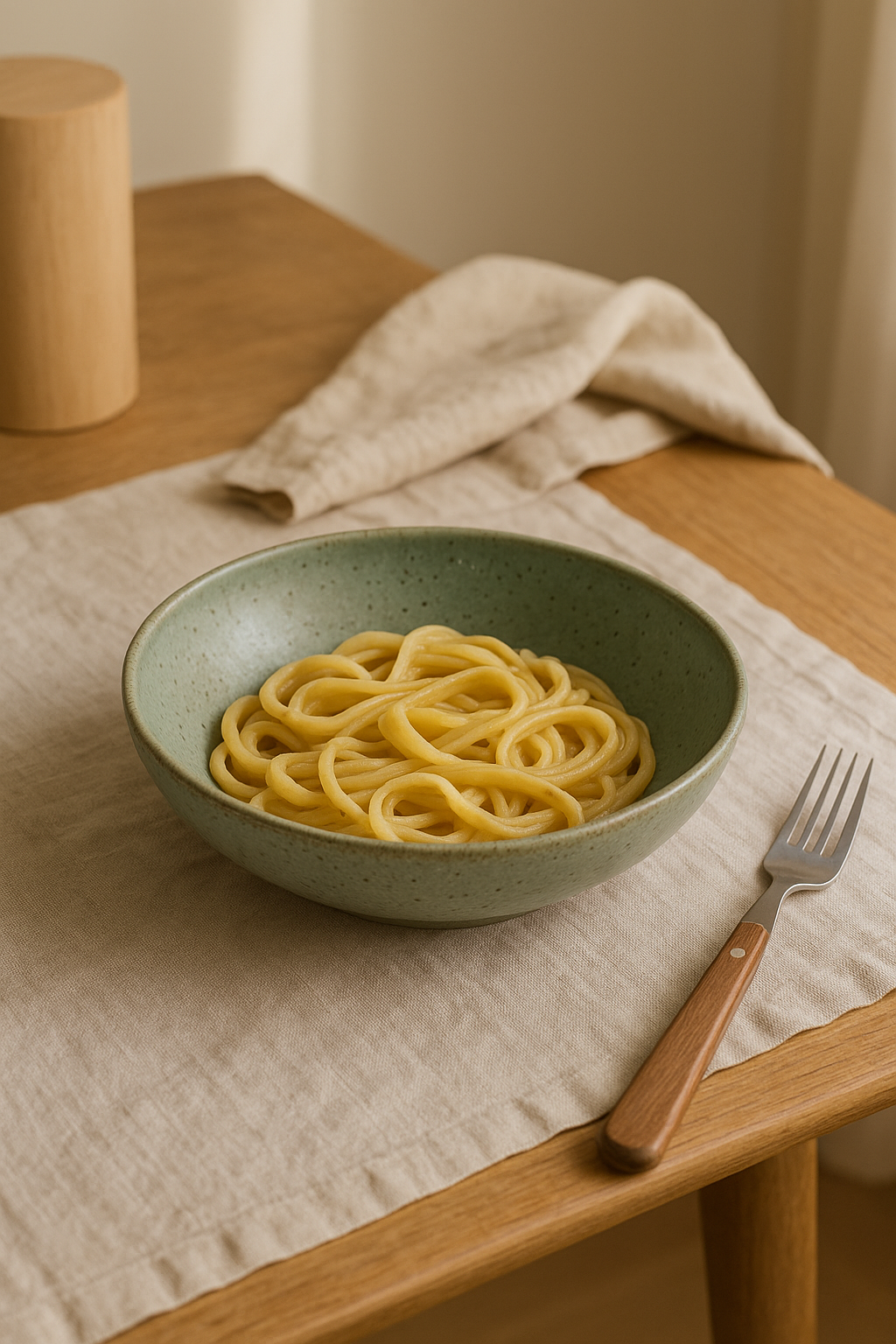 Pasta bowl — table setting