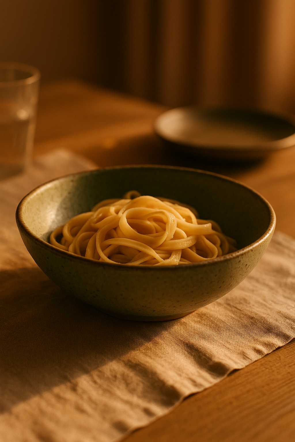 Pasta bowl — hosting scene