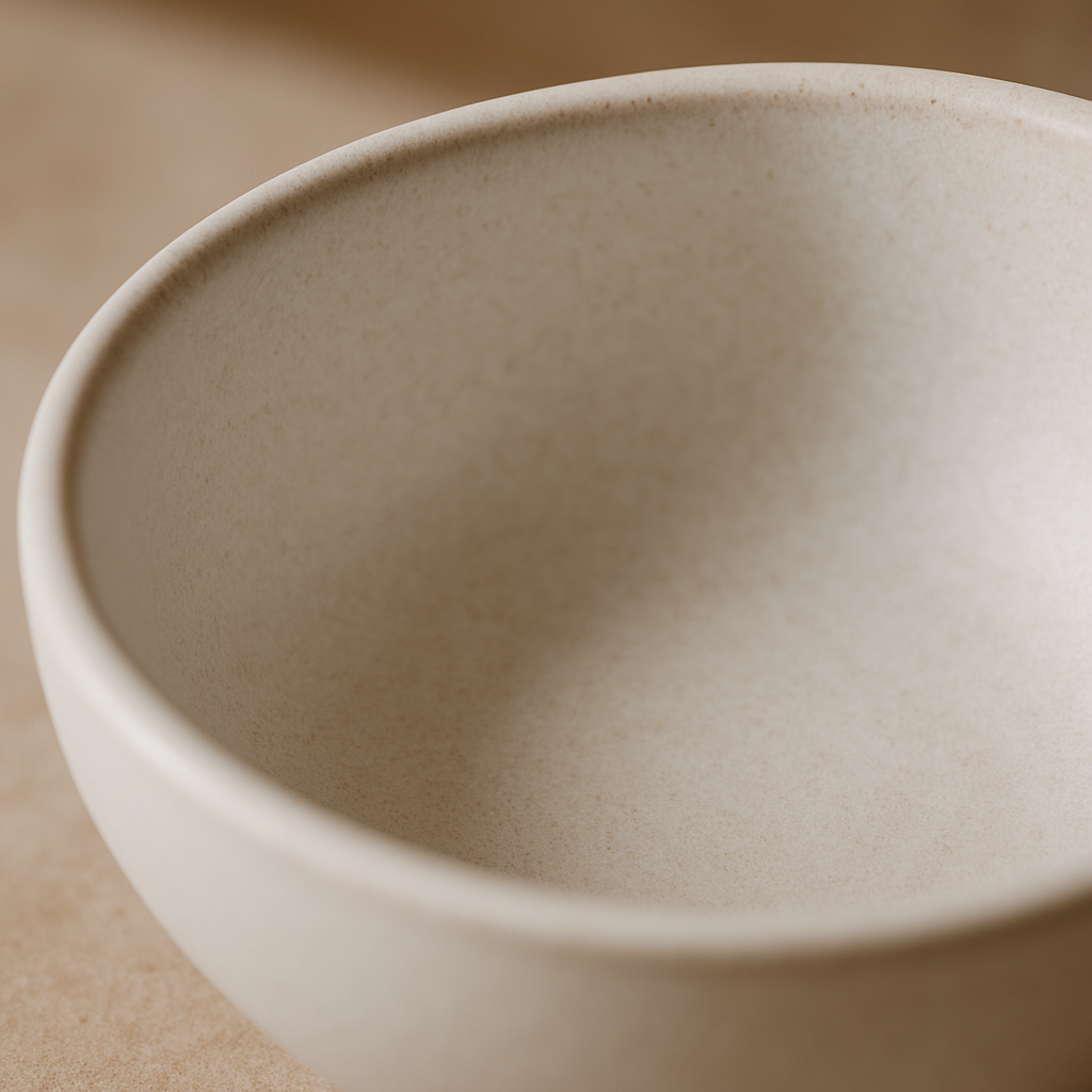 Cereal bowl — glaze detail
