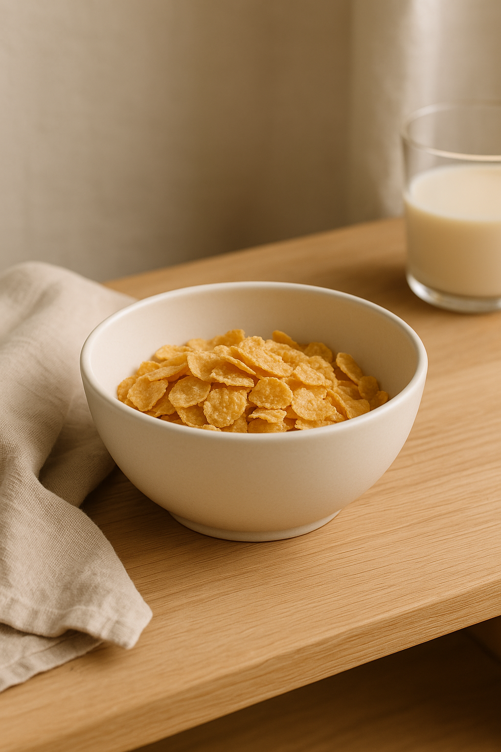 Cereal bowl — table setting
