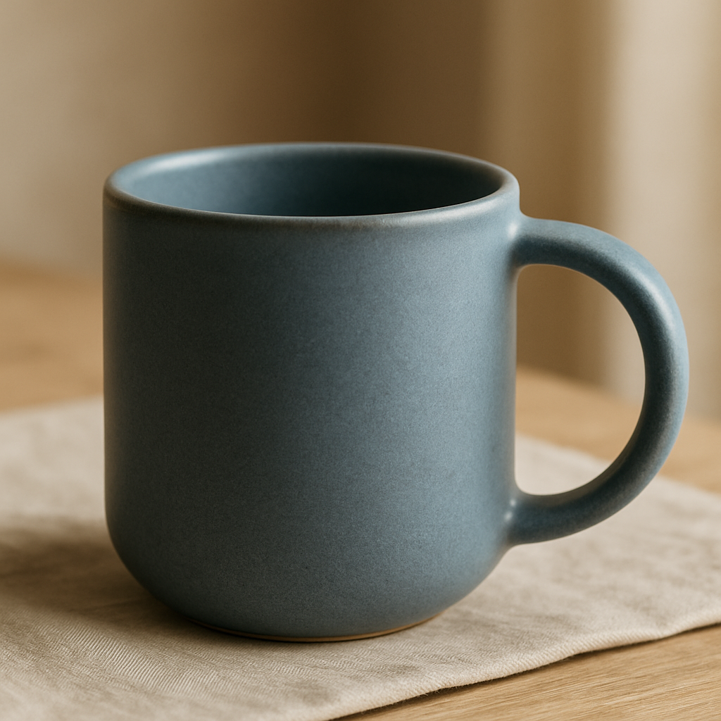Coastal mug — glaze detail