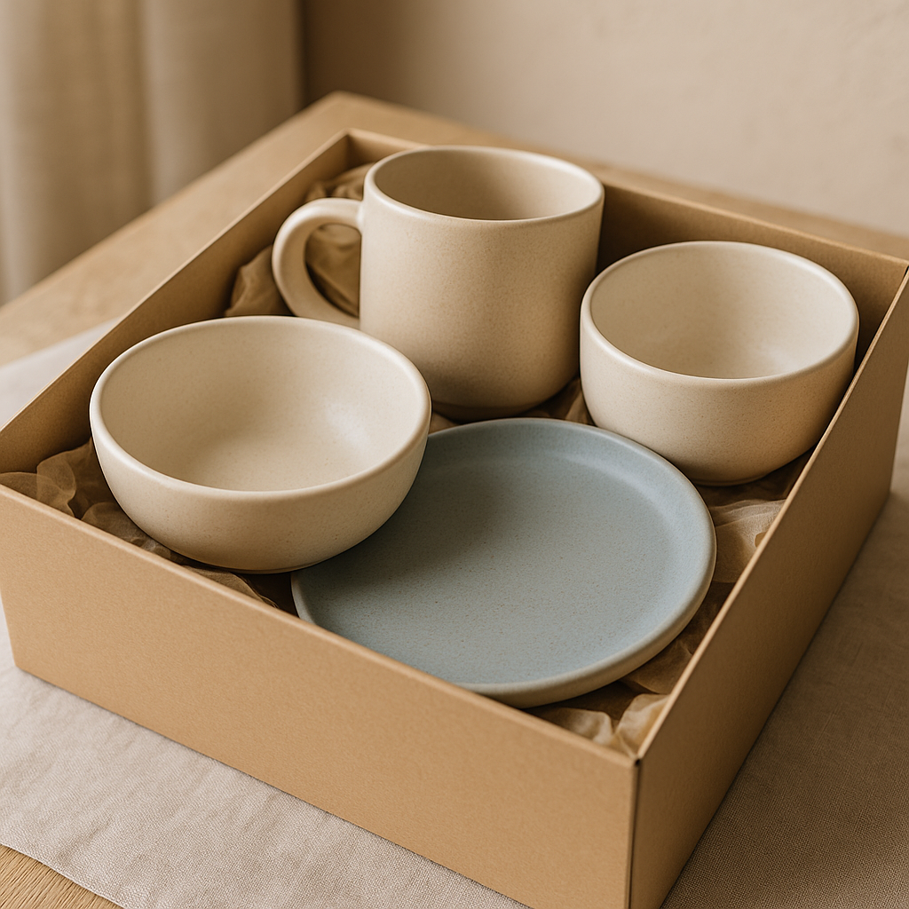 Curated box set — glaze detail