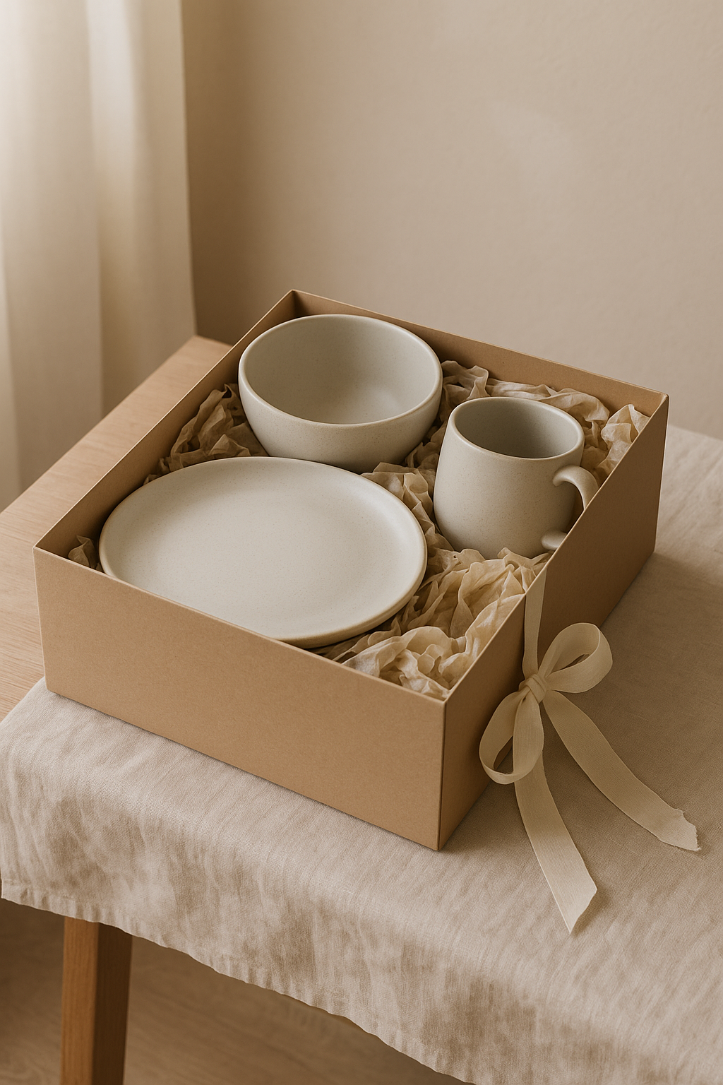 Curated box set — table setting