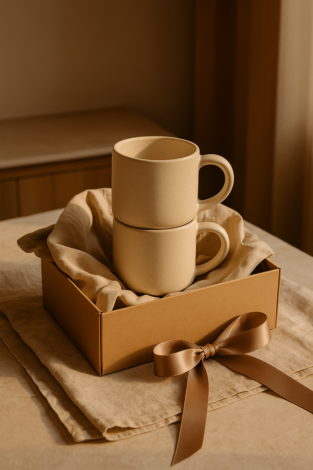Mug duo set — hosting scene