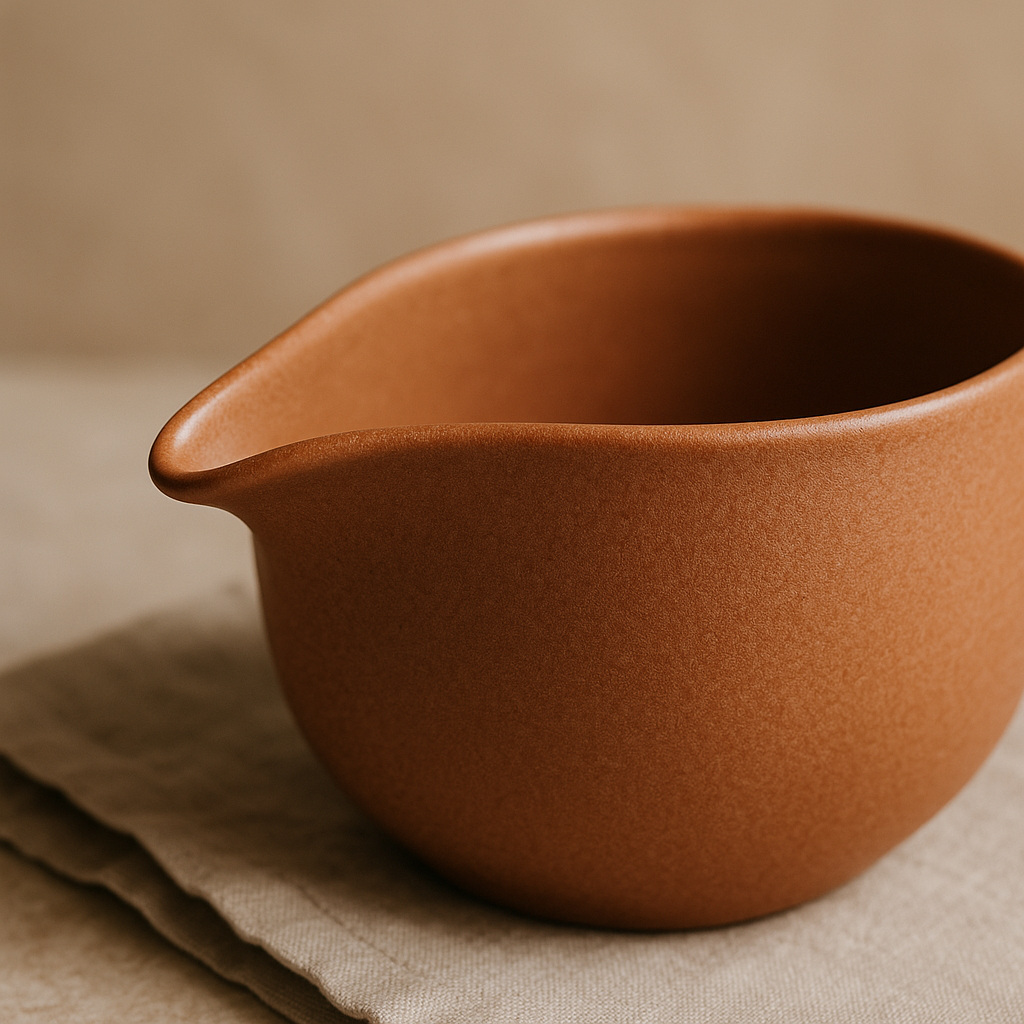 Gravy boat — glaze detail