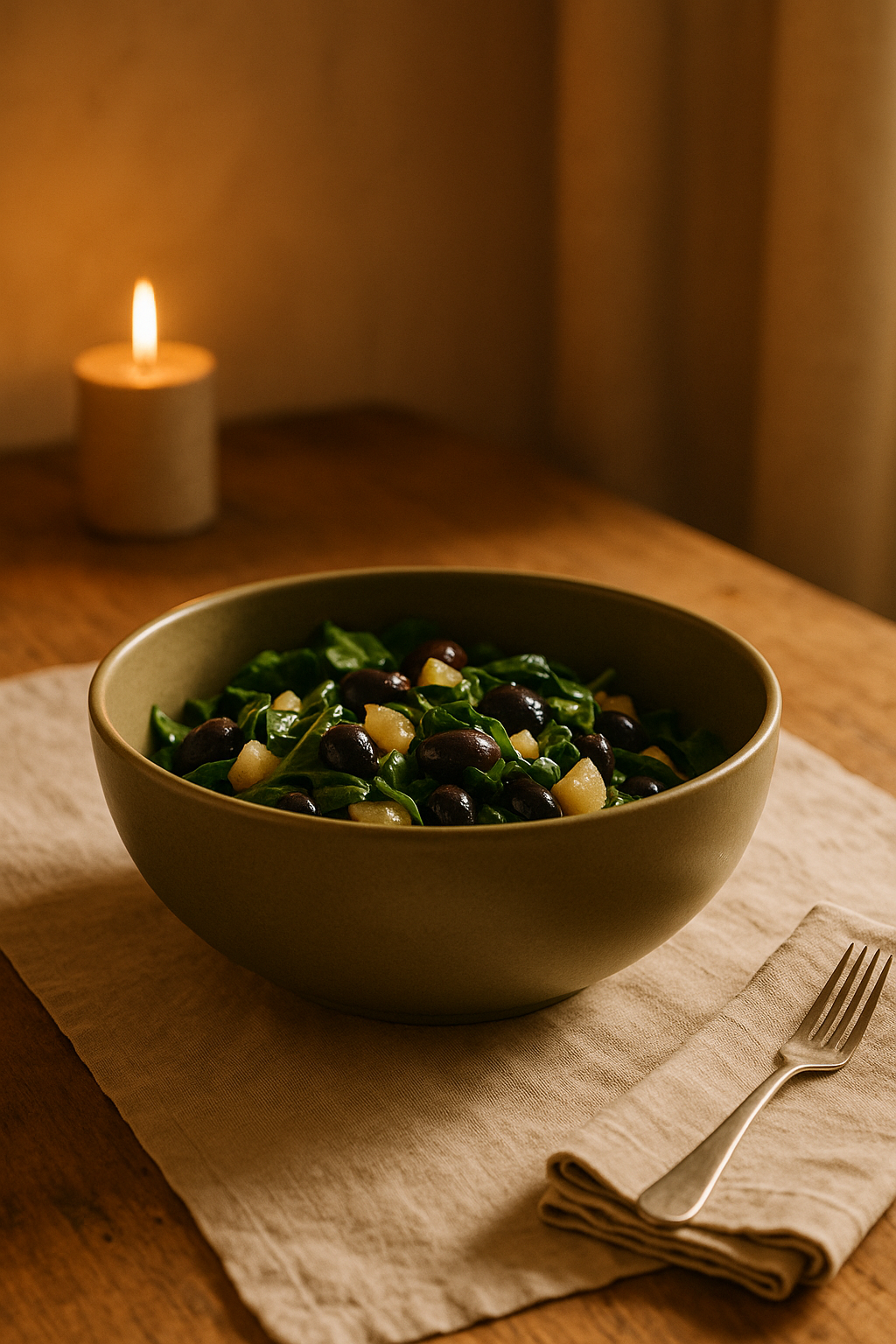 Large serving bowl — hosting scene
