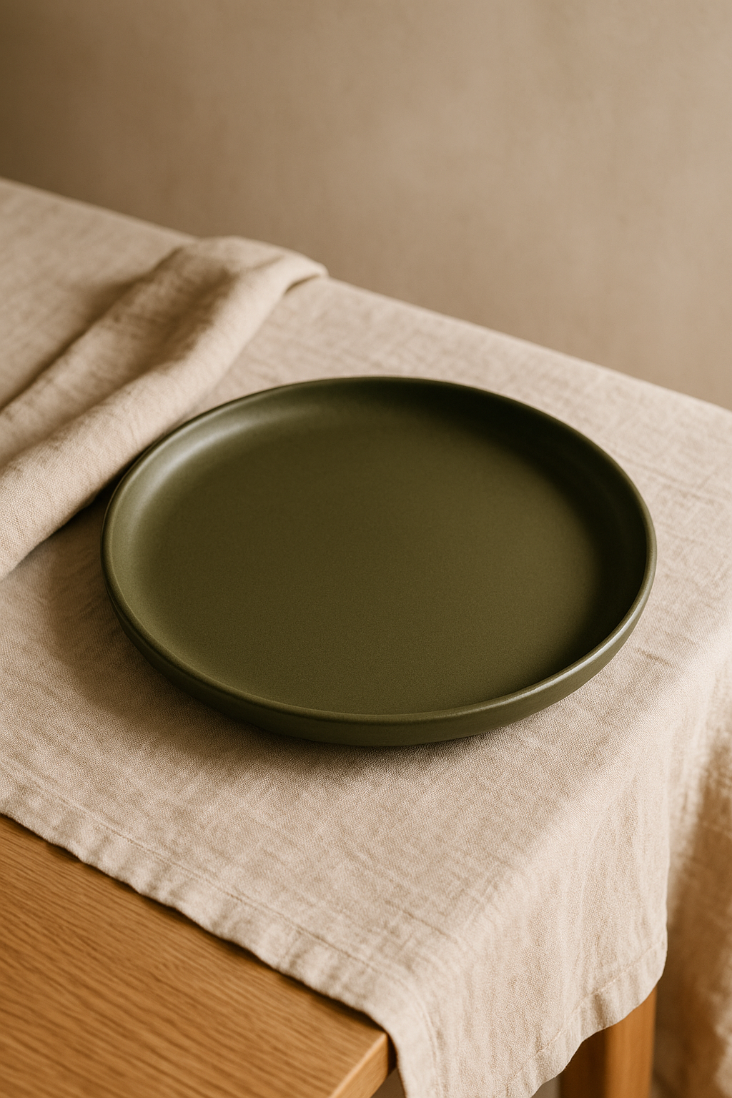 Dinner plate — table setting