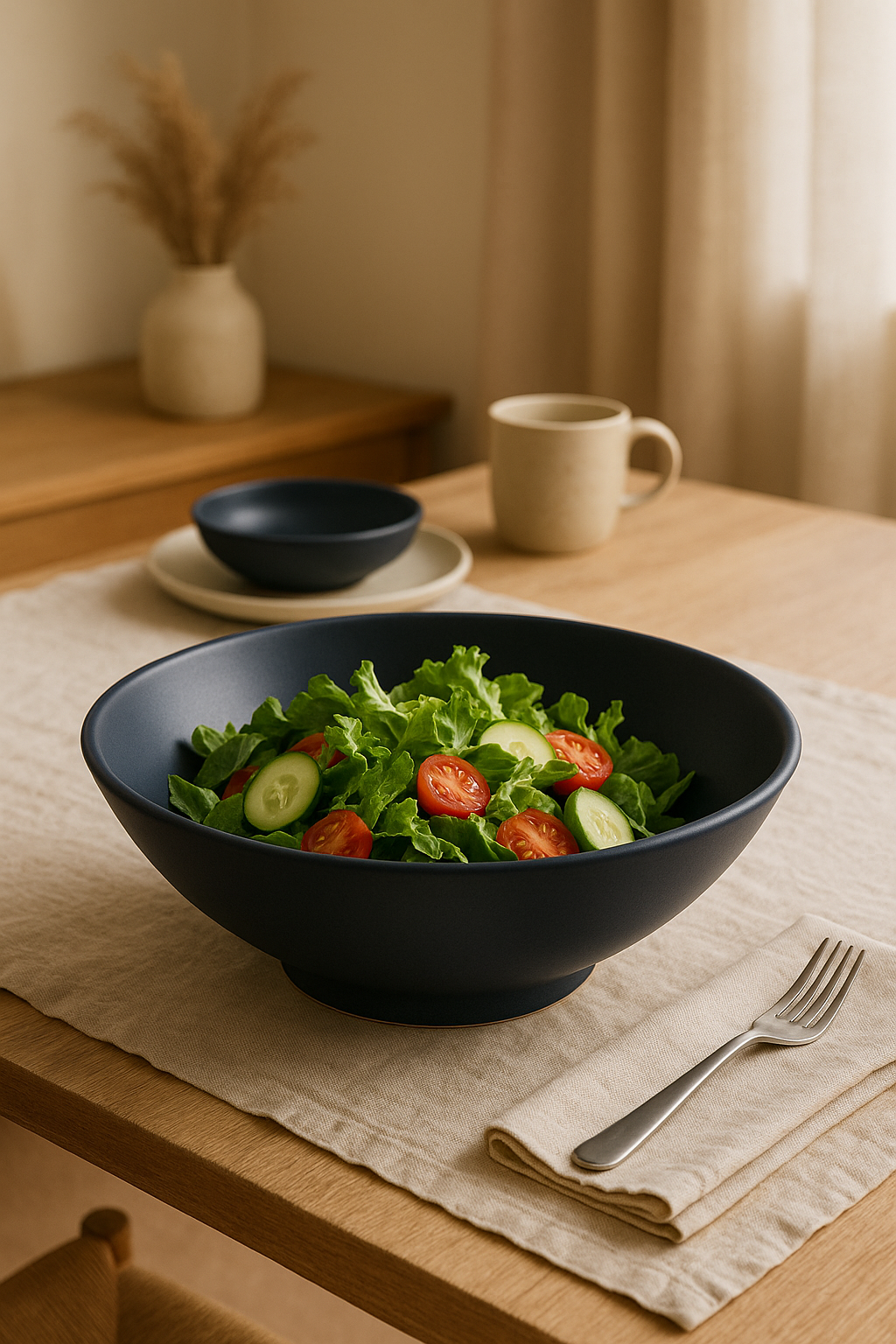 Salad bowl — table setting